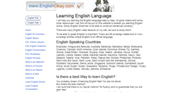 Desktop Screenshot of englishokay.com