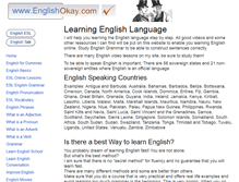 Tablet Screenshot of englishokay.com
